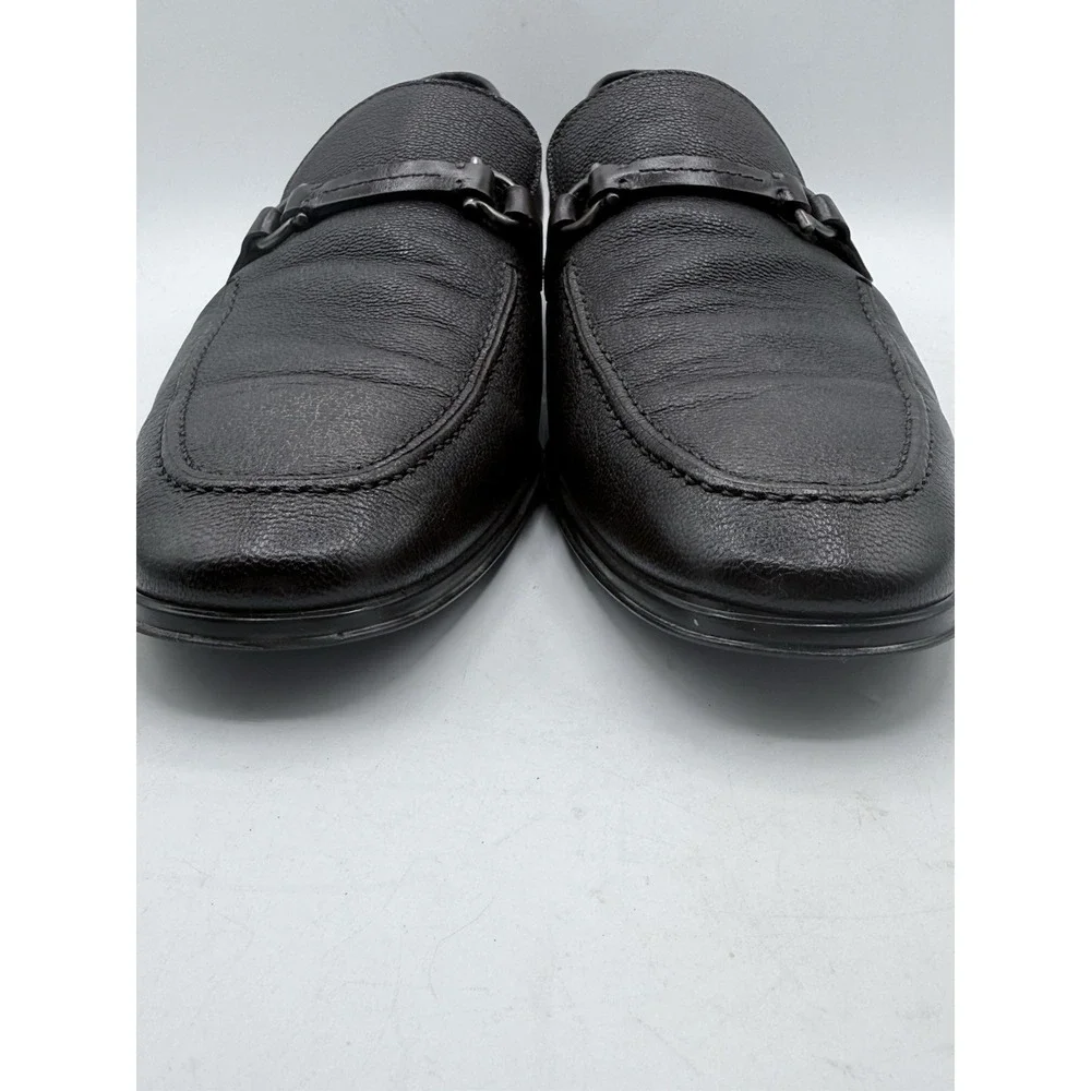 Mens Salvatore Ferragamo Brown‎ Leather Loafers Sz 10 D US Made In ITALY